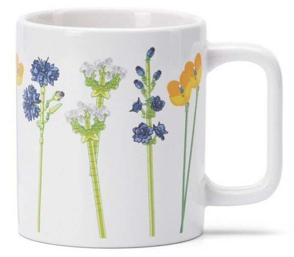 Biały ceramiczny kubek dla dzieci 300 ml Meadow Flowers – LEGO®