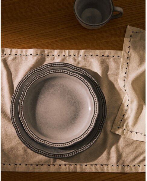 Niebieski ceramiczny talerz ø 27 cm Dovec – Kave Home