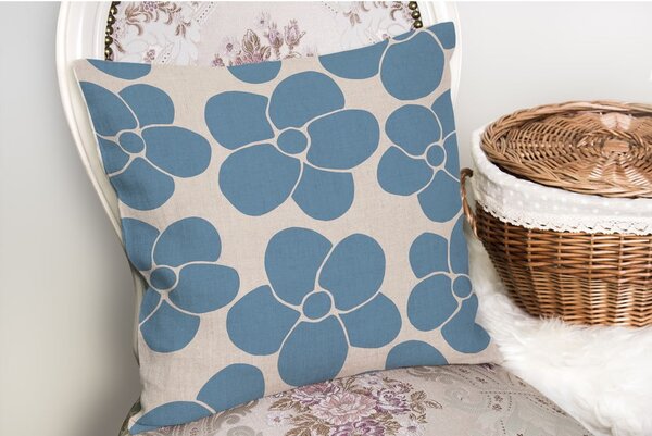 Poszewka na poduszkę 43x43 cm Blue Meadow – Mila Home