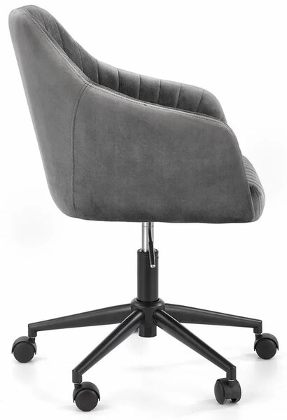 Nowoczesny szary fotel obrotowy N3-D88