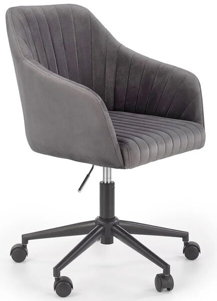 Nowoczesny szary fotel obrotowy N3-D88