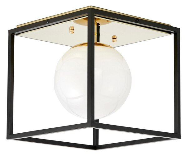 NOWOCZESNA LAMPA SUFITOWA ZŁOTY PLAFON MALDINI W1