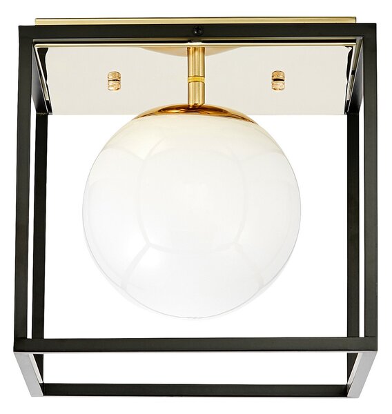 NOWOCZESNA LAMPA SUFITOWA ZŁOTY PLAFON MALDINI W1