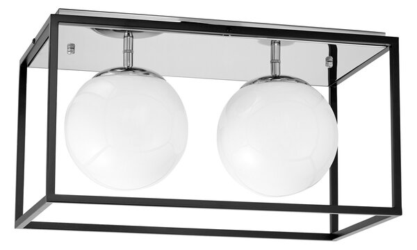 NOWOCZESNA LAMPA SUFITOWA CHROMOWANY PLAFON MALDINI W2