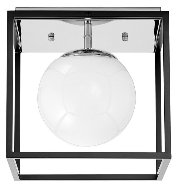 NOWOCZESNA LAMPA SUFITOWA CHROMOWANY PLAFON MALDINI W1