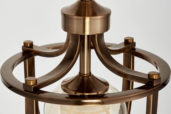 LAMPA WISZĄCA LOFT MOSIĘŻNA BROOKLYN W1