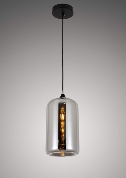 NOWOCZESNA LAMPA WISZĄCA SKANDYNAWSKA SZARA MONTI