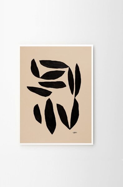 Plakat 50x70 cm In The Fall – Leise Dich Abrahamsen – The Poster Club