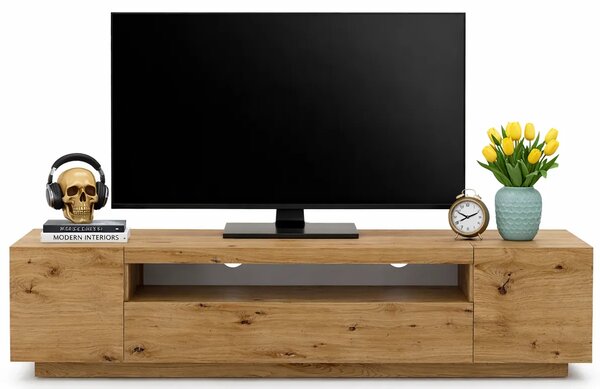 Szafka Pod Tv Stojąca Lub Ścienna Dąb Artisan F3-E75
