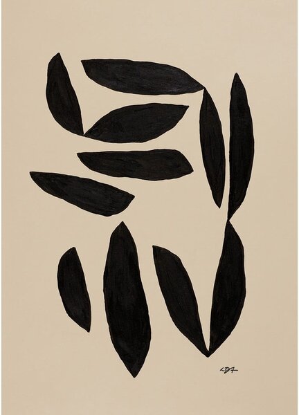 Plakat 50x70 cm In The Fall – Leise Dich Abrahamsen – The Poster Club
