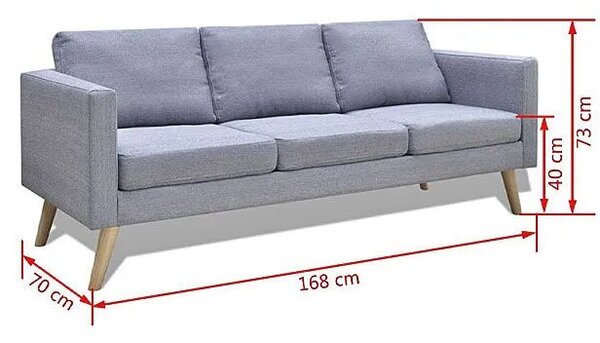 Sofa 3-osobowa B6-E47