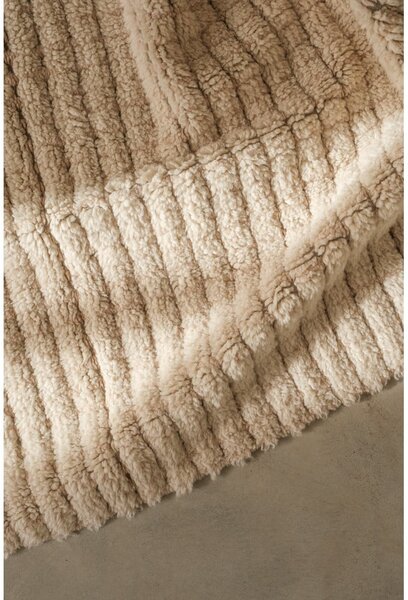 Beżowy wełniany dywan odpowiedni do prania/tkany ręcznie 80x140 cm Unexpected Wool – Lorena Canals