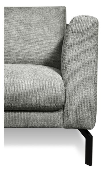Jasnoszara sofa 216 cm Gomero – Scandic