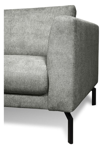 Jasnoszara sofa 216 cm Gomero – Scandic