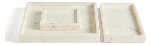 Marmurowa taca dekoracyjna 18x35 cm Serela – Kave Home