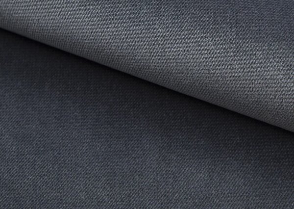 PROMOCJA Ciemnoszara rozkładana narożna sofa ZENA, dwustronna II. jakość