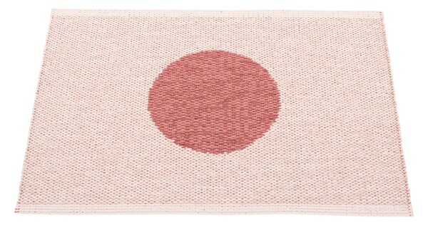 Jasnoczerwony dywan odpowiedni na zewnątrz 70x50 cm Vera Pop Blush – Pappelina