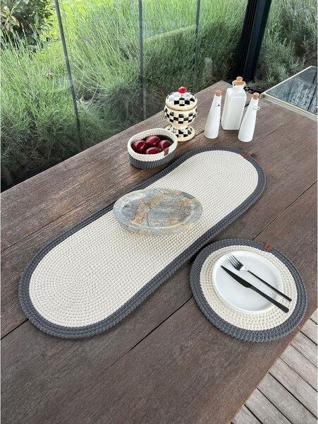 Bieżnik z juty 35x100 cm Wicker – Mila Home Luxury