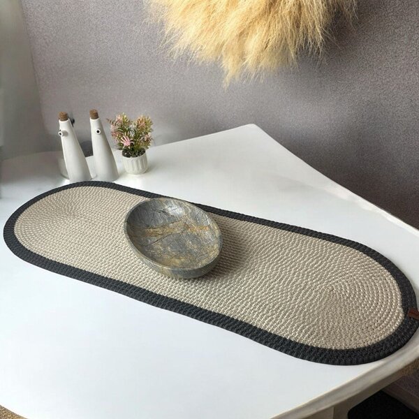 Bieżnik z juty 35x100 cm Wicker – Mila Home Luxury