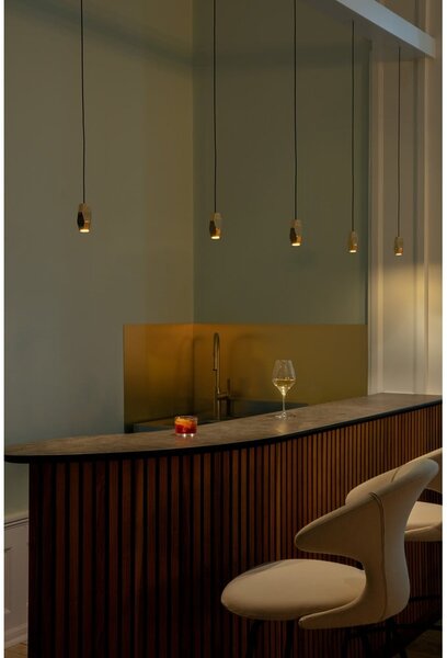 Czarna lampa wisząca Rosette mini – UMAGE