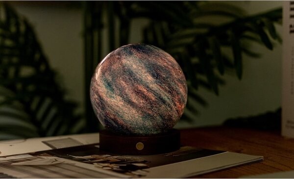 Dekoracja świetlna na USB w ciemnym naturalnym kolorze ø 12 cm Galaxy Breeze – Gingko