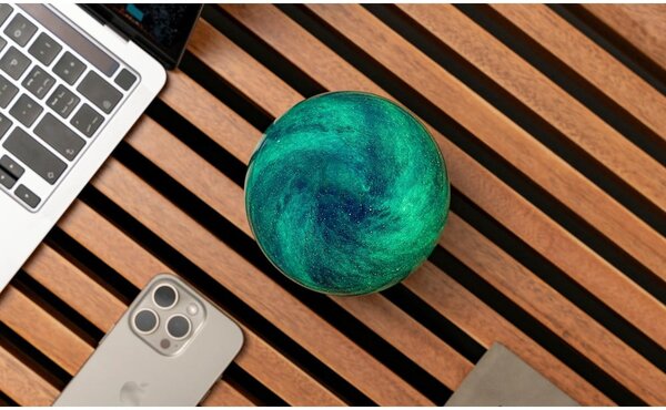 Dekoracja świetlna na USB w ciemnym naturalnym kolorze ø 12 cm Galaxy Breeze – Gingko