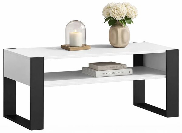 Minimalistyczna Ława Do Salonu | Biało Z1-M21