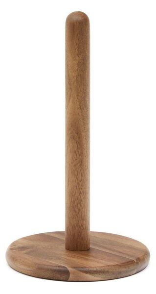 Drewniany stojak na ręczniki papierowe w naturalnym kolorze ø 15 cm Nukha – Kave Home