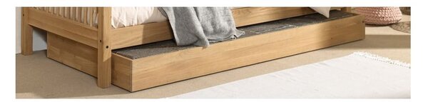 Szuflada pod łóżko dziecięce 90x200 cm w naturalnym kolorze Forrest – Vipack