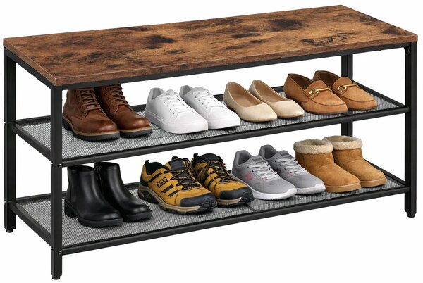 Na buty szafka z siedziskiem w stylu loft P3-R19