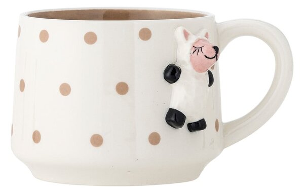 Biały ceramiczny kubek dla dzieci na kakao 370 ml Dolly – Bloomingville Mini