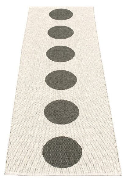 Ciemnoszary chodnik odpowiedni na zewnątrz 70x225 cm Vera Charcoal – Pappelina