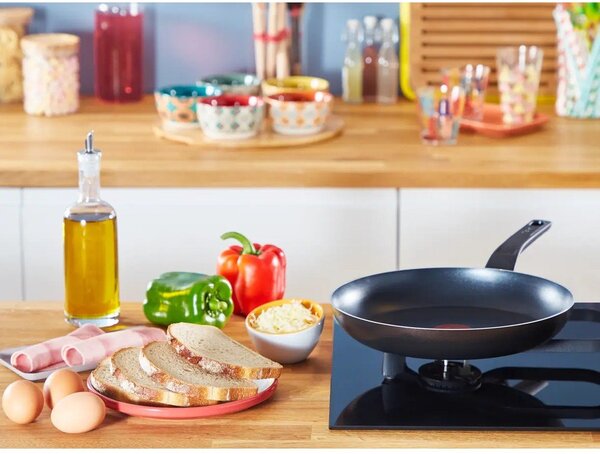 Patelnia na naleśniki z powłoką nieprzywierającą ø 25 cm Simply Clean Red B5671053 – Tefal