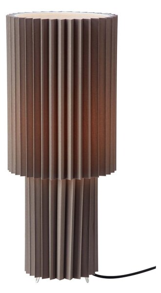 Szara lampa stołowa z tekstylnym kloszem (wysokość 45 cm) Catis – Markslöjd