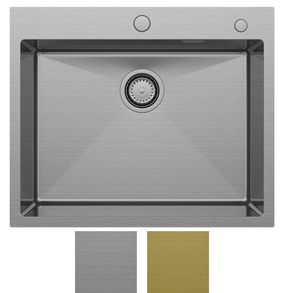 Zlewozmywak jednokomorowy stalowy 65 cm Sink Quality Steel SINK 65