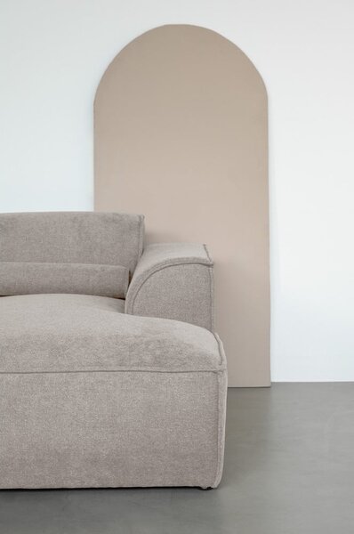 Beżowy narożnik (lewostronny/w kształcie litery U) Flex Felix – Miuform