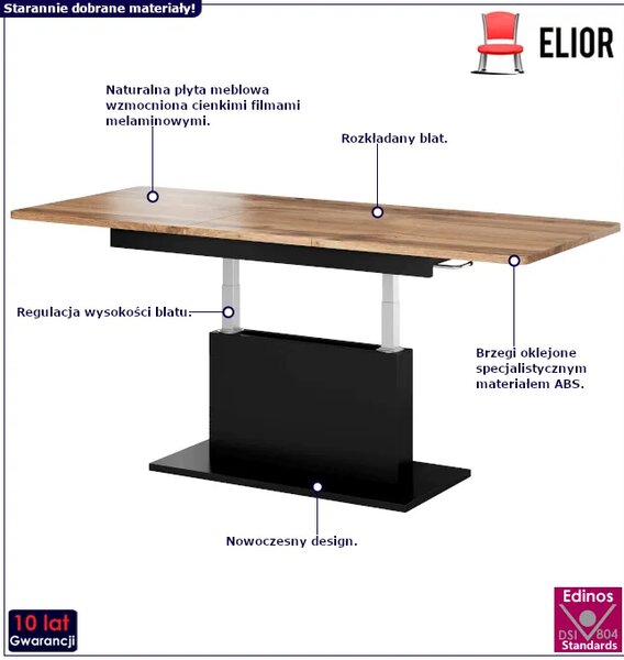 Rozkładana ława do salonu R4-H55