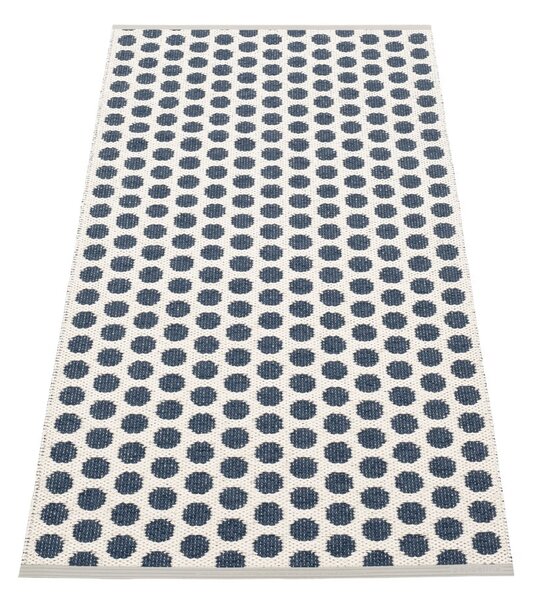Ciemnoniebieski chodnik odpowiedni na zewnątrz 70x150 cm Noa Dark Blue – Pappelina