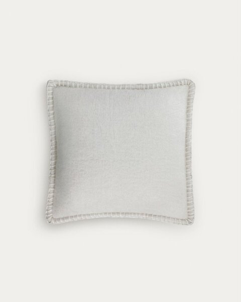 Poszewka na poduszkę z mieszanki wełny 45x45 cm Augustina – Kave Home