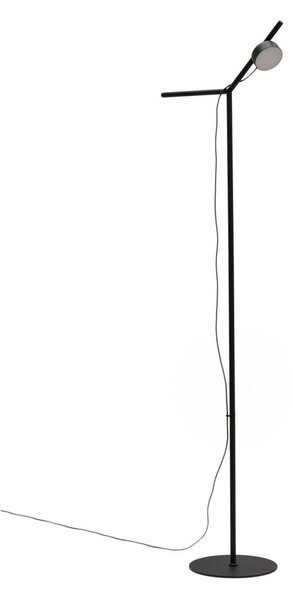 Czarna lampa stojąca LED ze ściemniaczem (wysokość 160 cm) Orey – Kave Home