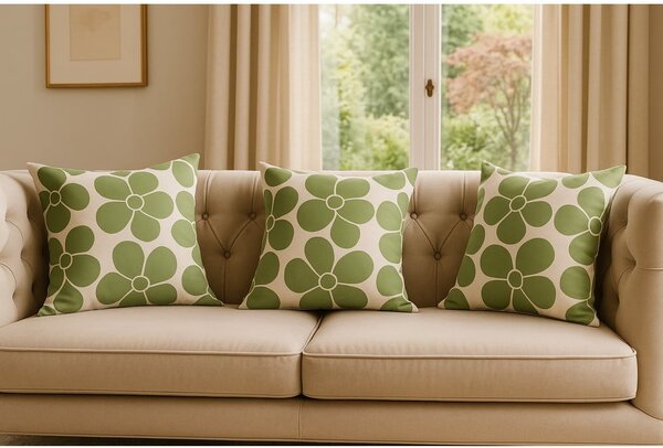 Poszewka na poduszkę 43x43 cm Green Meadow – Mila Home