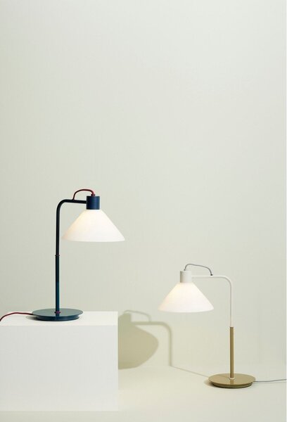 Morska lampa stołowa ze szklanym kloszem (wysokość 44 cm) Spot – Hübsch