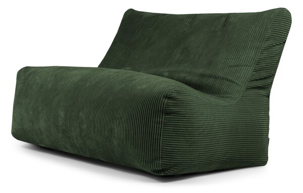 Zielony sztruksowy worek do siedzenia Sofa Seat Lounge – SLOWDOWN
