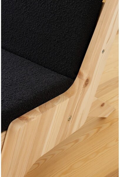 Ciemnoszary fotel Sway – Karup Design