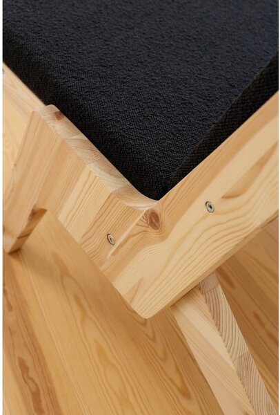 Ciemnoszary fotel Sway – Karup Design