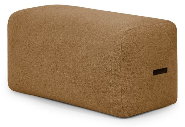 Brązowy worek do siedzenia z materiału bouclé Plus 100 Lounge – SLOWDOWN