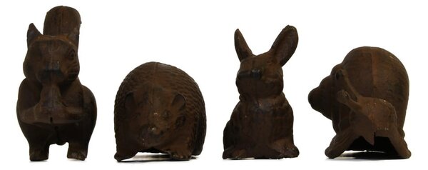 Metalowe figurki ogrodowe zestaw 4 szt. Animals – Esschert Design