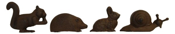 Metalowe figurki ogrodowe zestaw 4 szt. Animals – Esschert Design