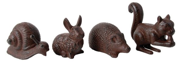 Metalowe figurki ogrodowe zestaw 4 szt. Animals – Esschert Design