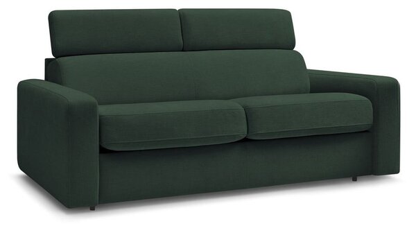 Ciemnozielona rozkładana sofa 195 cm Monaco – Bobochic Paris